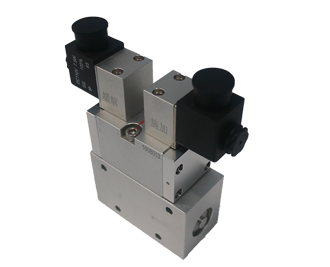 Double pulse switching valve--ellipsis