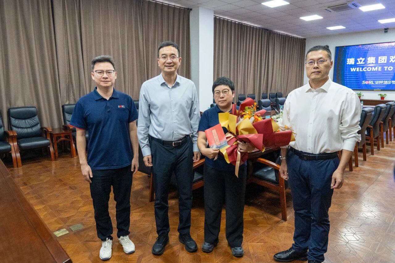 瑞安市委副书记、市长陈汉存莅临瑞立集团开展“民营企业家节”走访慰问暨平安周巡查活动